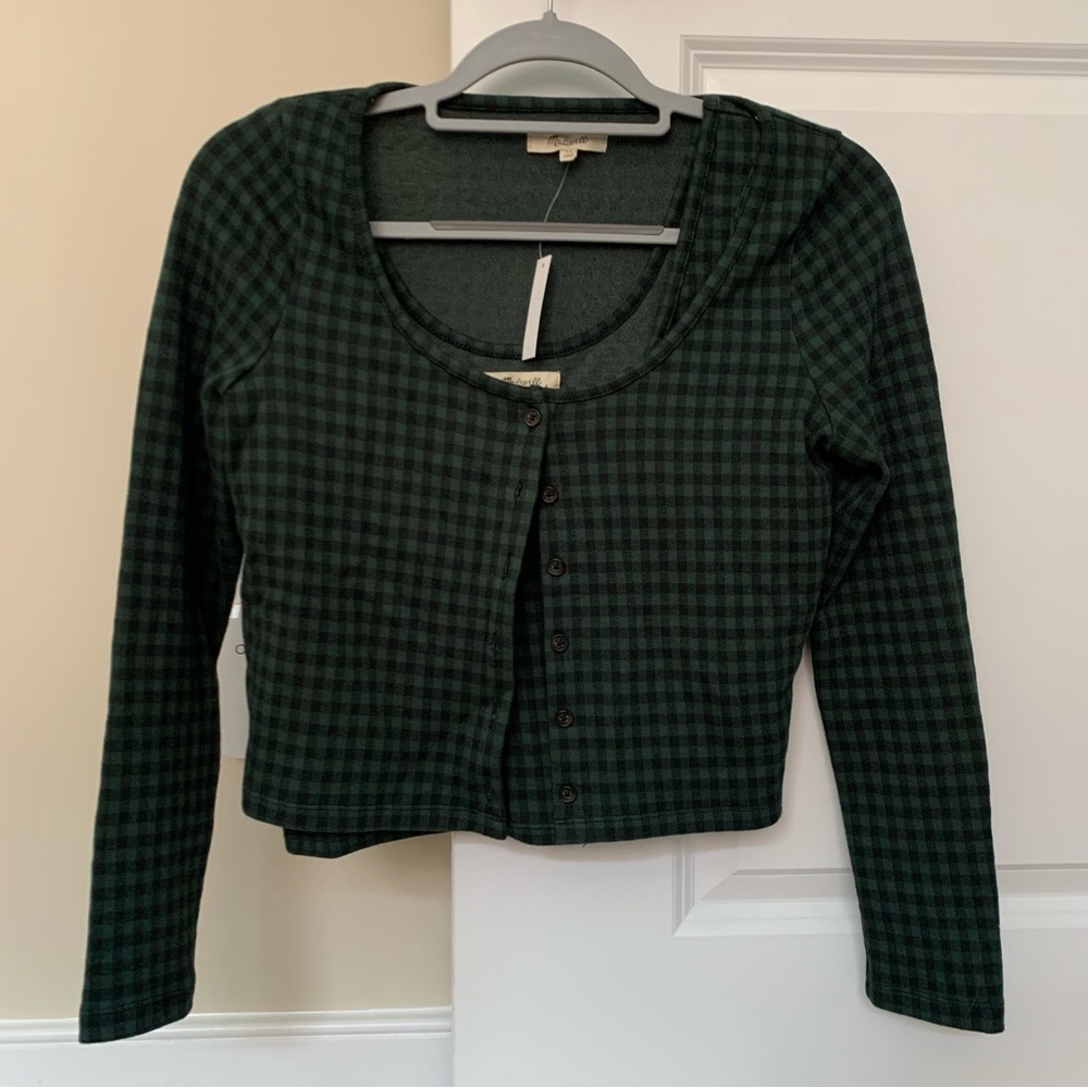 NWT Pepper Cropped Cardigan and Tank Top - Picture 3 of 7